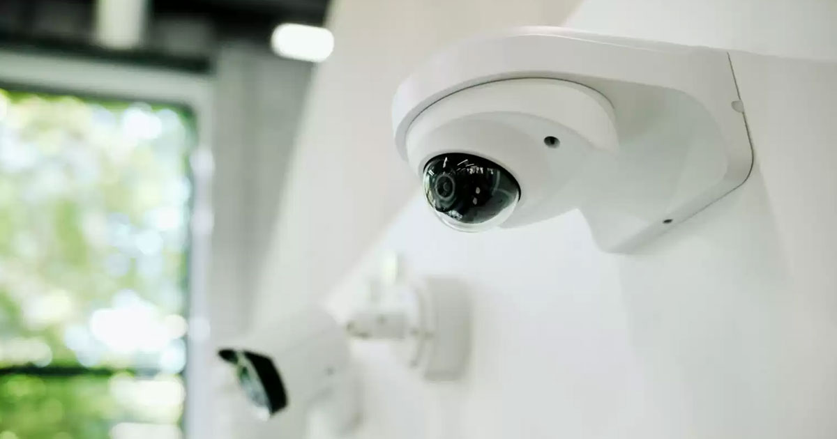 security-camera-on-wall
